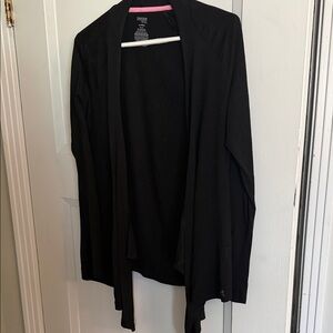 Danskin Now Women's Classic Black Cardigan